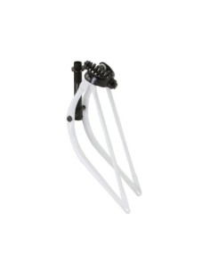 20 Lowrider Bent Spring Fork 1 Inch White/Black.